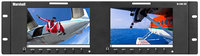 Dual 7" Rackmountable 1024 x 600 LCD Display