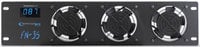 2-1/2 RU 3-Fan Cooling Unit Panel