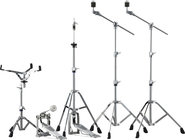 2 Boom Cymbal Stands, Snare Stand, Hi-hat Stand and Bass Drum Pedal