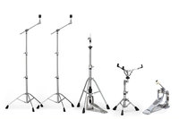 Yamaha HW-780 Single-Braced Hardware Pack 2 Boom Cymbal Stands, Snare Stand, Hi-hat Stand and Bass Drum Pedal