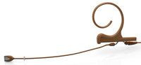 d:fine™ Omnidirectional Single Ear Headset Microphone with Medium Boom in Brown