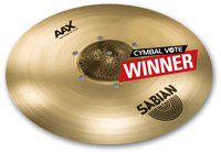18" AAX Iso Crash Cymbal in Natural Finish