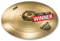 20" AAX Iso Crash Cymbal in Natural Finish