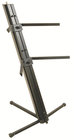 On-Stage KS9102  Column Keyboard Stand with 2nd Tier and Cable Management 