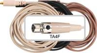 Wireless Headset Mic Cable with TA4F Connector for Shure