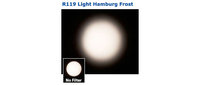 Rosco RoscoLux #119 Light Hamburg Frost, 20"x24" Sheet