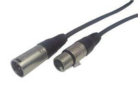 25' Sony KD Equivalent 4-Pin XLR Plug to Jack Power Cable