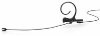 d:fine Single Ear Omnidirectional Headset Microphone with 90mm Boom Arm in Black