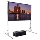 62" x 108" Fast-Fold Deluxe Da-Tex Projection Screen