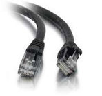 Cables To Go 15222  25' Snagless Unshield UTP Network Patch Cable in Black