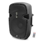 12" 1200W Portable Bi-Amped 2-Way PA Speaker with Bluetooth