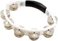 Cyclops Handheld Tambourine in Red with Steel Jingles