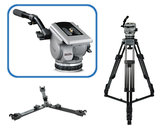 Delta Head, 1 Stage Aluminum Tripod System