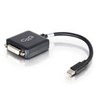 Cables To Go 54311 8in Mini DisplayPort Male to Single Link DVI-D Female Adapter Converter in Black