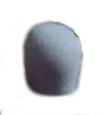 Light Grey Windscreen with 5/8" Inner Diameter