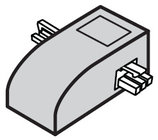 5 Pack of End to End Connectors in White for eW Profile Powercore