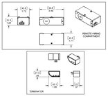 eW Profile 120VAC Wiring Compartment, White