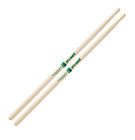 5A The Natural Hickory Drumsticks with Wooden Tip