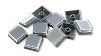 10-Pack of Keycaps in Gray