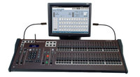 Lighting Control Console with 96 Faders, 2048 Outputs and 15" Touch Screen