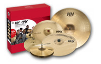 HHX/HH Praise Pack Cymbal Set with 12" Splash, 13" Hi-Hats, 16" Crash, 21" Raw Bell Dry Crash, 18" Crash Cymbal in Natural Finish