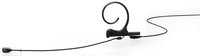 d:fine Single Ear Cardioid Headset Microphone with MicroDot Termination and 120mm Long Boom Arm, Black