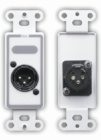 Connector Plate with 3-Pin XLR-M