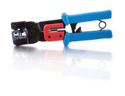 RJ11/RJ45 Crimping Tool with Cable Stripper