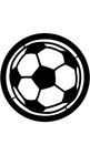 "Football"-Pattern Gobo
