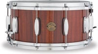 6.5"x14" Gold Series 10 Lug 9 Ply Rosewood Snare Drum