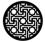 Eastern Lattice Steel Abstract Gobo