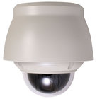 22x All-In-One Outdoor PTZ Dome Camera, 3.9-85.8mm in White Housing