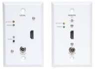 HDMI Over Cat5 / Cat6 Extender for Extended Range Wallplate Transmitter & Receiver