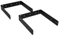 RCF AC-NC08-VBR Vertical Wall-Mount Brackets for C3108 Speakers, Pair