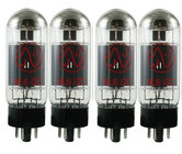 JJ Electronics 6L6GCQJJ Quartet of 6L6 Power Vacuum Tubes