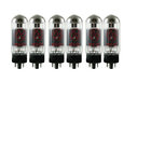 Sextet of 6L6 Power Vacuum Tubes