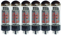 JJ Electronics EL34SJJ Sextet of EL34 Preamp Vacuum Tubes