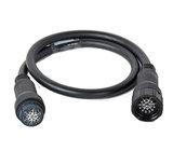 75' 20A 6-Circuit LSC19 Molded Multi-Cable Extension