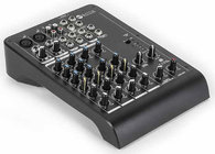 6-Channel Compact Mixer with 2 XLR Inputs