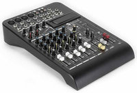 6-Channel Compact Mixer with Expansion Slot, Built-in Effects, and 2 Built-in Compressors