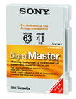 DVCAM/HDV Mini Cassette, 41 min. (63 min. HDV)