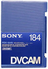 DVCAM Video Cassette, 184 Mins.