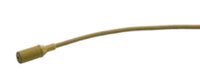 Omnidirectional Lavalier Microphone for Sennheiser Wireless in Beige