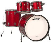 Classic Maple Mod 22 4 Piece Shell Pack in Red Sparkle Finish