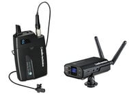 Audio-Technica ATW-1701/L System 10 Wireless Camera-Mount Receiver with Bodypack Transmitter and Lavalier Mic