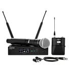 Digital Wireless Combo Bodypack Lavalier and Handheld Microphone System