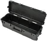 iSeries Large Empty Drum Hardware Case with Handle, Wheels, and Lock