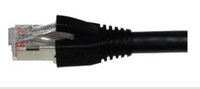 8mm CAT6 Shielded Boot in Black