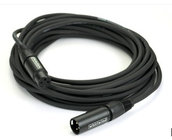 2' Quad Core XLRM-XLRF Microphone Cable