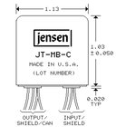 Jensen Transformers JT-MB-C-JENSEN Microphone Bridging Transformer